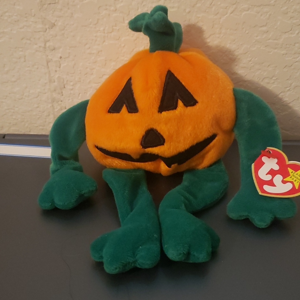 Pumpkin Beanie Baby